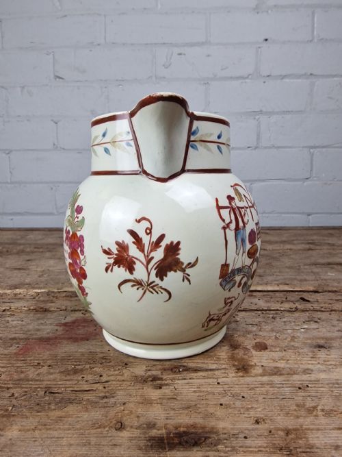 EARLY 19THC PEARLWARE FARMER'S JUG - ADDITIONAL PHOTO 8