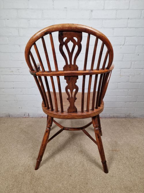 EARLY 19TH CENTURY WINDSOR CHAIR NOTTINGHAMSHIRE - ADDITIONAL PHOTO 4