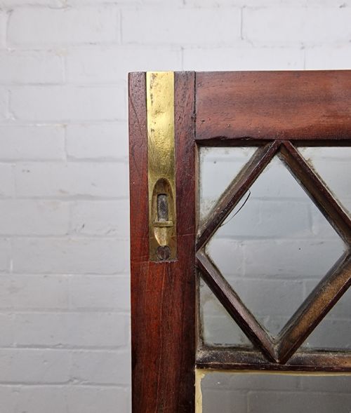 WALL HANGING BOOKCASE CABINET GEORGIAN 1714 TO 1837 - ADDITIONAL PHOTO 3