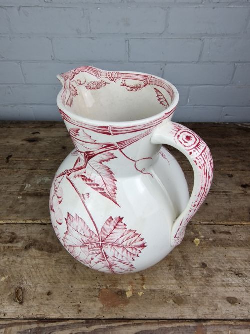 ANTIQUE VICTORIAN JUG NWP CO CRICA 187891 - ADDITIONAL PHOTO 7