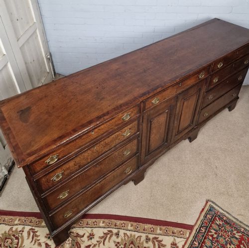 ANTIQUE OAK DRESSER GEORGE III CIRCA 1800 - ADDITIONAL PHOTO 3