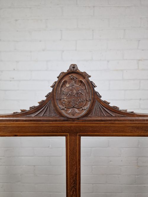 ANTIQUE MAHOGANY FOLDING SCREEN EDWARDIAN 1901 1910 - ADDITIONAL PHOTO 1