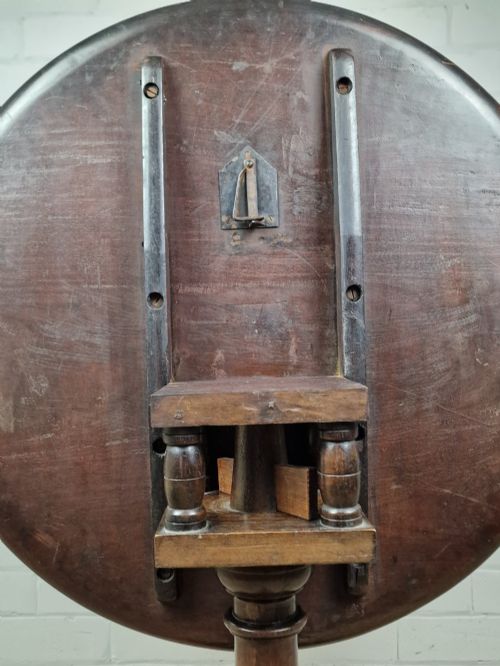 GEORGIAN MAHOGANY TRIPOD TABLE LATE 18TH CENTURY - ADDITIONAL PHOTO 3