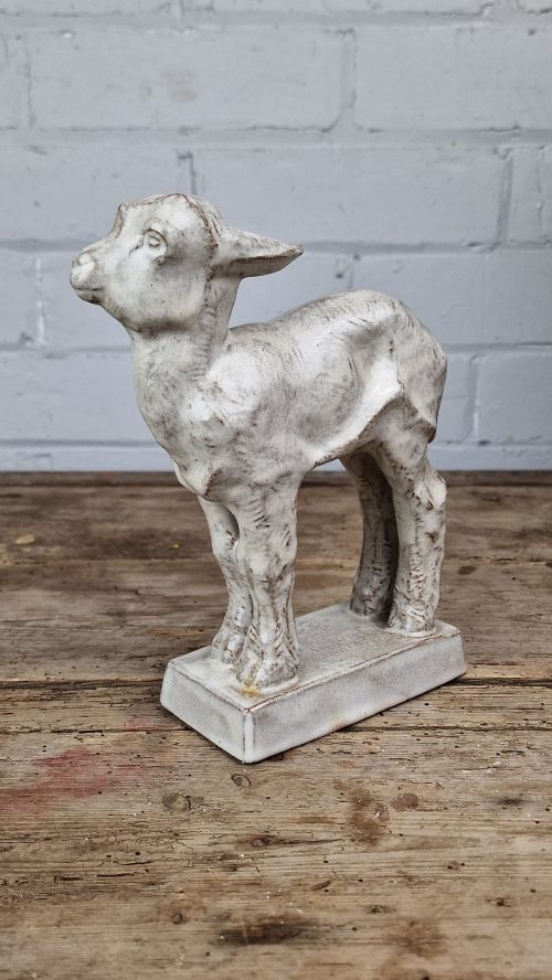 WALDKATER KERAMIK ART DECO PERIOD TERRACOTTA MODEL OF A KID GOAT CIRCA 1925 - ADDITIONAL PHOTO 3