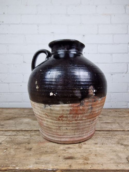 ANTIQUE SLIPWARE JUG LATE 18THEARLY 19TH CENTURY - ADDITIONAL PHOTO 4
