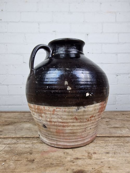 ANTIQUE SLIPWARE JUG LATE 18THEARLY 19TH CENTURY - ADDITIONAL PHOTO 5