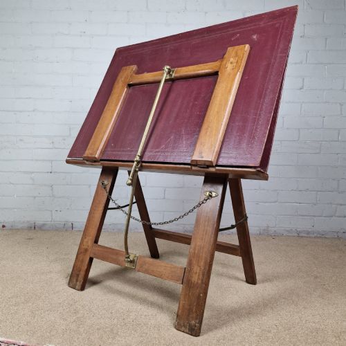Antique Folio Stand in Mahogany - Late 19th Century.