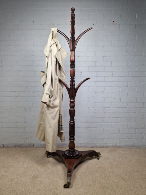 Mahogany Coat Stand - Late Georgian / Regency Period