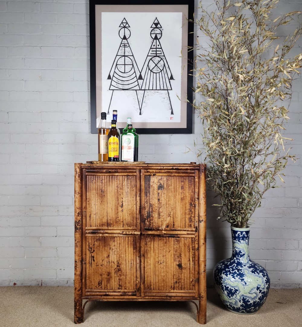 Bamboo Cupboard - Early 20th C. View XIV
