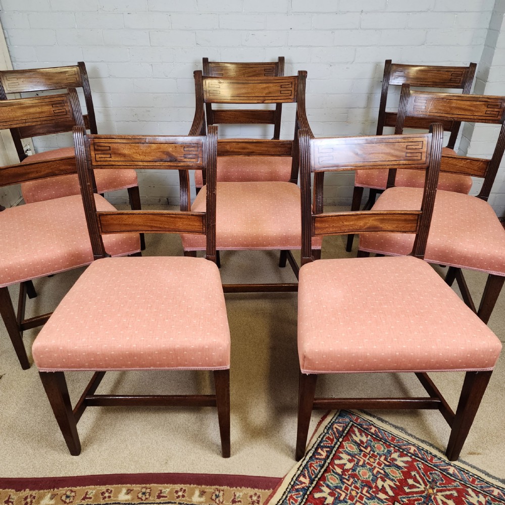 Antique Mahogany Dining Chairs – Early 19th C. George IV View III