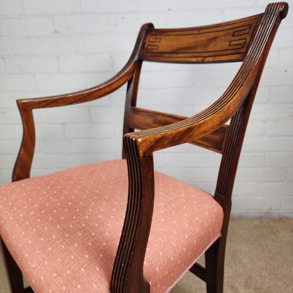 Antique Mahogany Dining Chairs – Early 19th C. George IV View VI