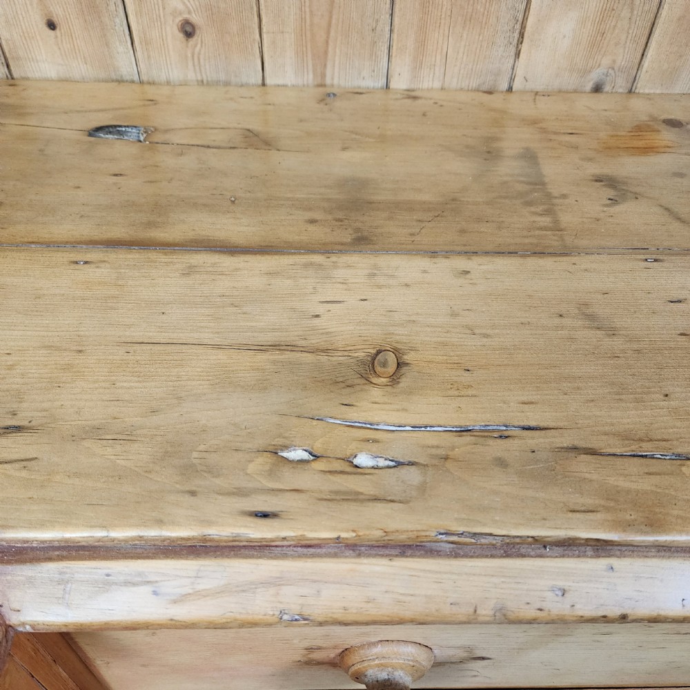 Antique Pine Kitchen Dresser - Mid Victorian Circa 1860 View VI
