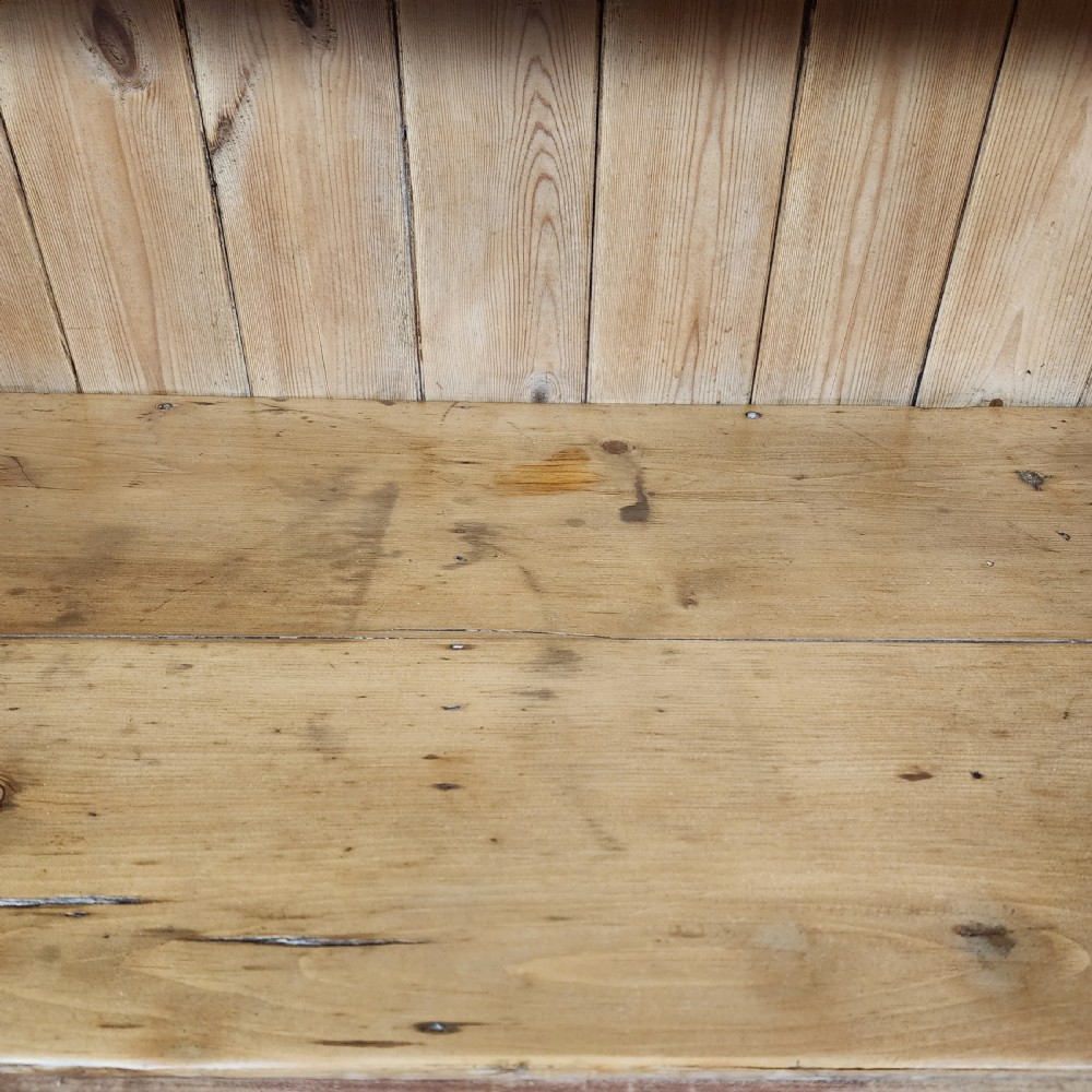Antique Pine Kitchen Dresser - Mid Victorian Circa 1860 View VII