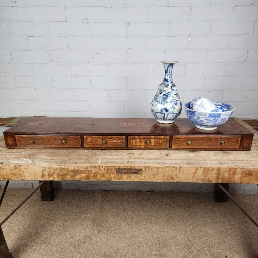 A set of George III Mahogany Spice Drawers or Apothecary Drawers