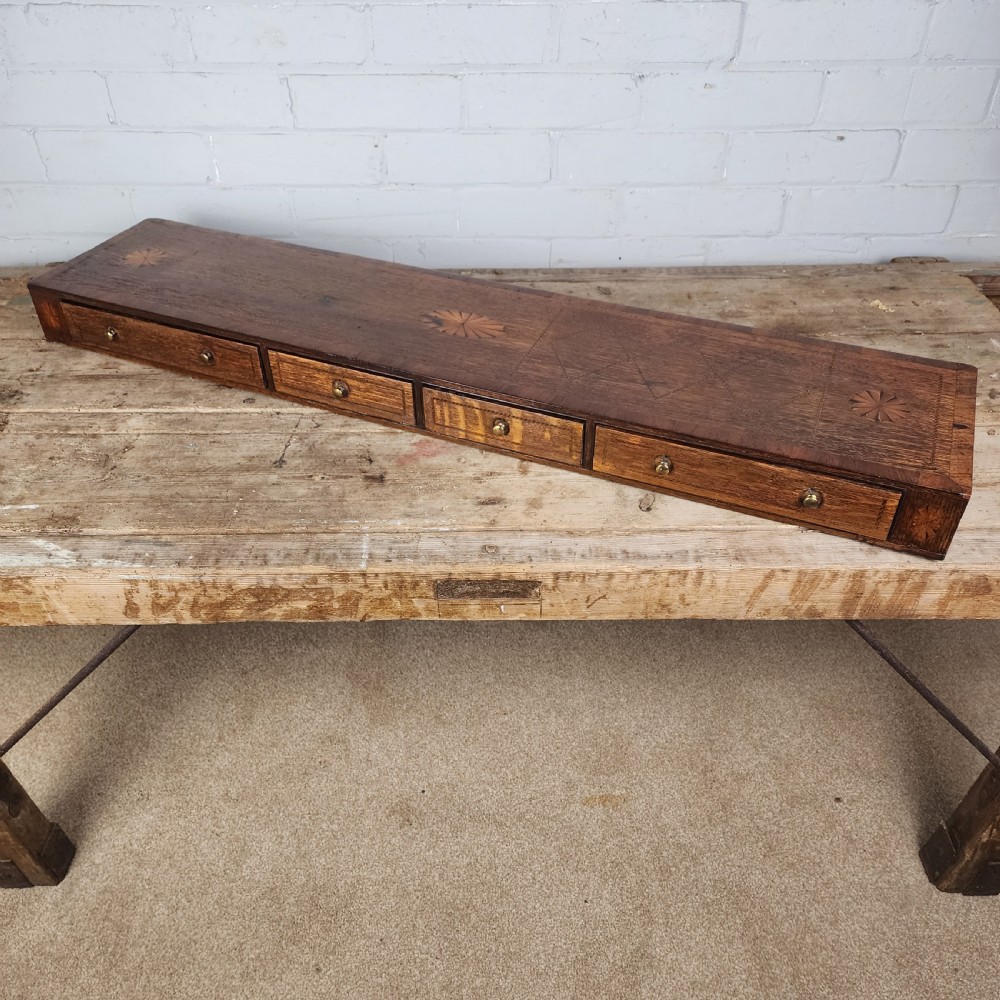 A set of George III Mahogany Spice Drawers or Apothecary Drawers View X