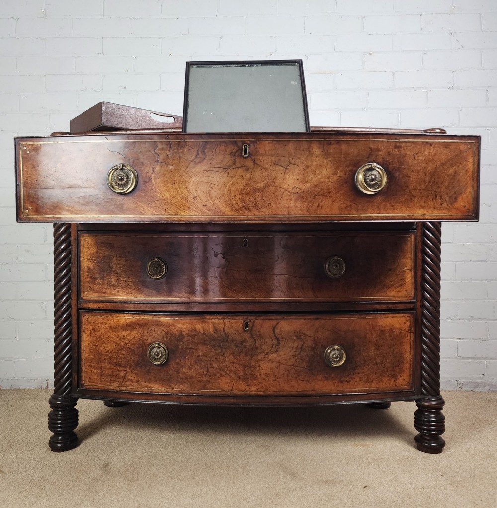 Early 19th C. Dressing Chest of Drawers – Regency Period (Circa 1811-1820) View XIX