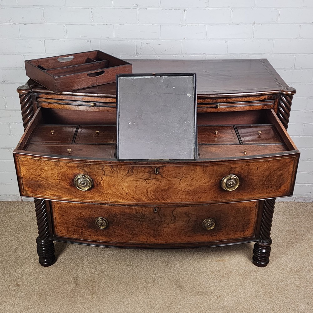 Early 19th C. Dressing Chest of Drawers – Regency Period (Circa 1811-1820) View II
