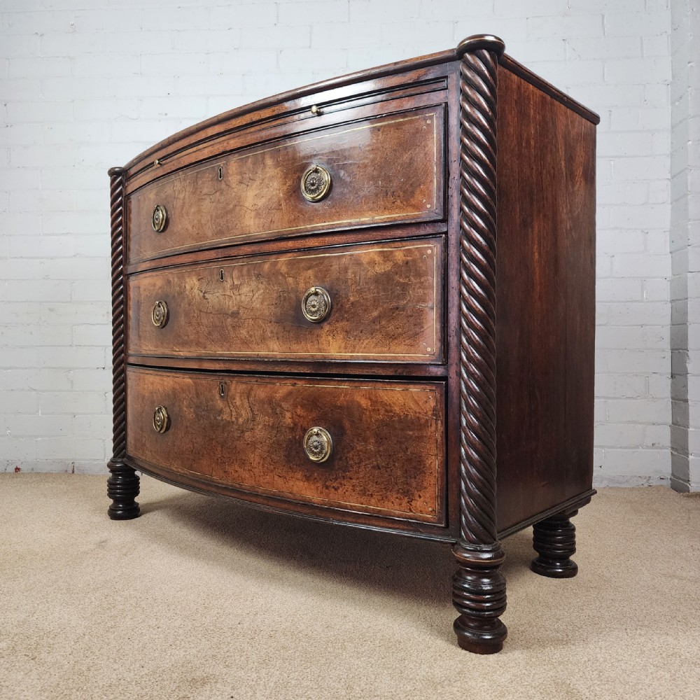 Early 19th C. Dressing Chest of Drawers – Regency Period (Circa 1811-1820) View XI