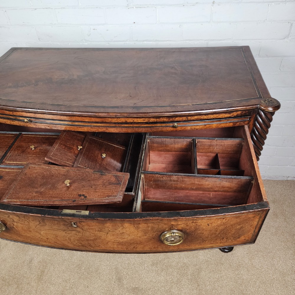 Early 19th C. Dressing Chest of Drawers – Regency Period (Circa 1811-1820) View XV