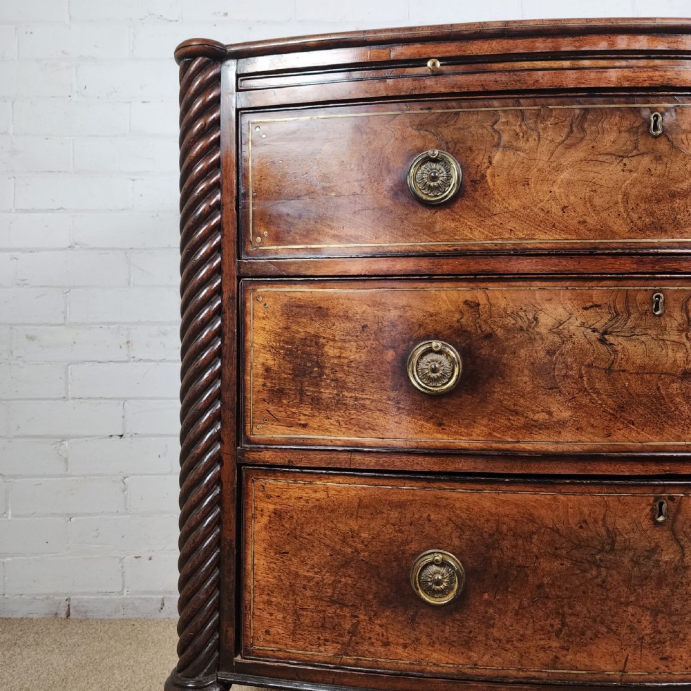 Early 19th C. Dressing Chest of Drawers – Regency Period (Circa 1811-1820) View XVIII
