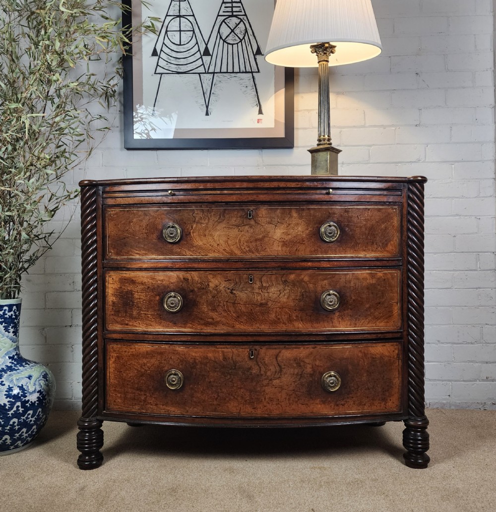 Early 19th C. Dressing Chest of Drawers – Regency Period (Circa 1811-1820)