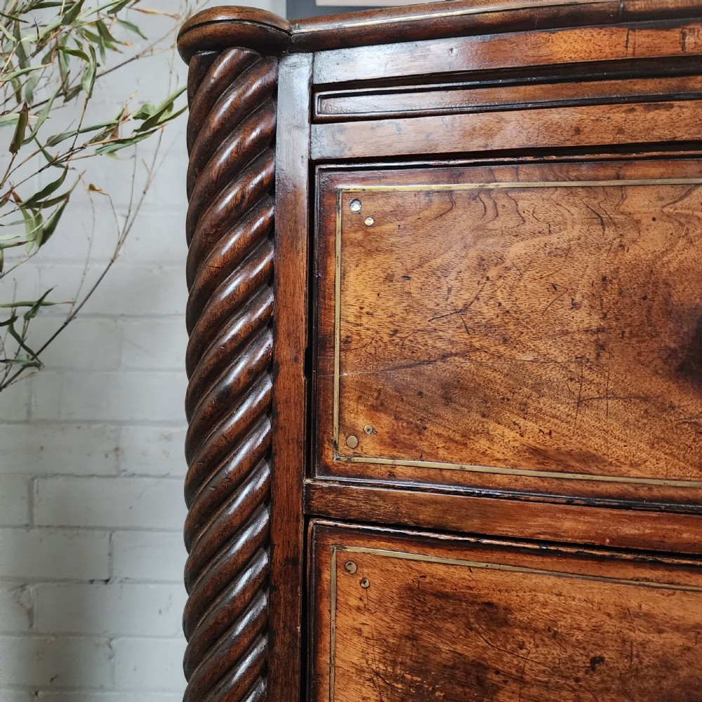 Early 19th C. Dressing Chest of Drawers – Regency Period (Circa 1811-1820) View XX