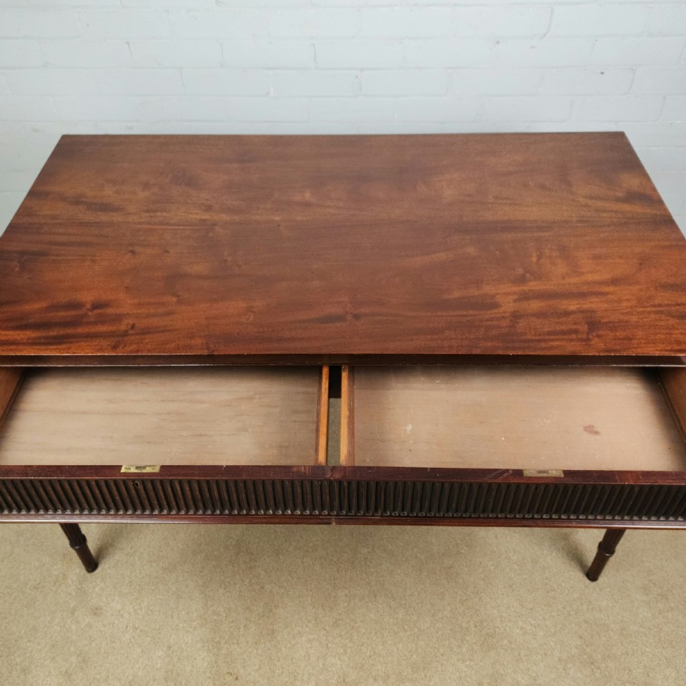 Howard & Sons Mahogany Console Table – Late 19th/Early 20th Century View III