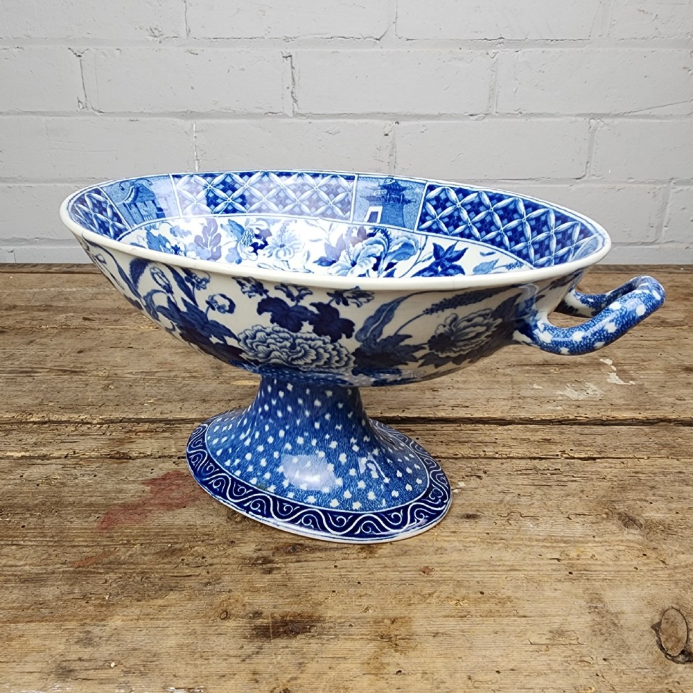 Wedgwood Hibiscus Compote Vase, Georgian, Circa 1820 View X