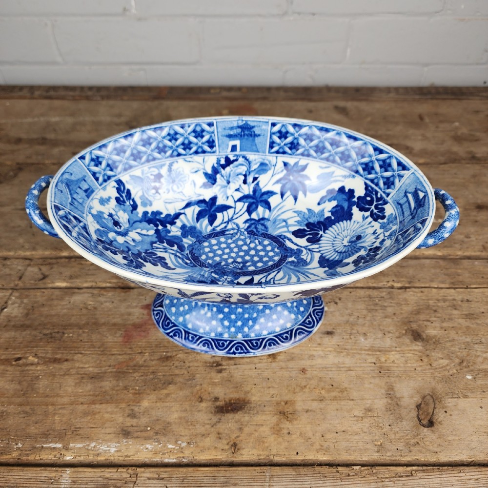 Wedgwood Hibiscus Compote Vase, Georgian, Circa 1820 View XV