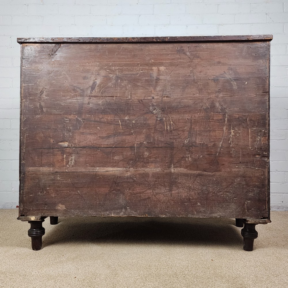Regency Mahogany Bowfront Chest of Drawers View IX
