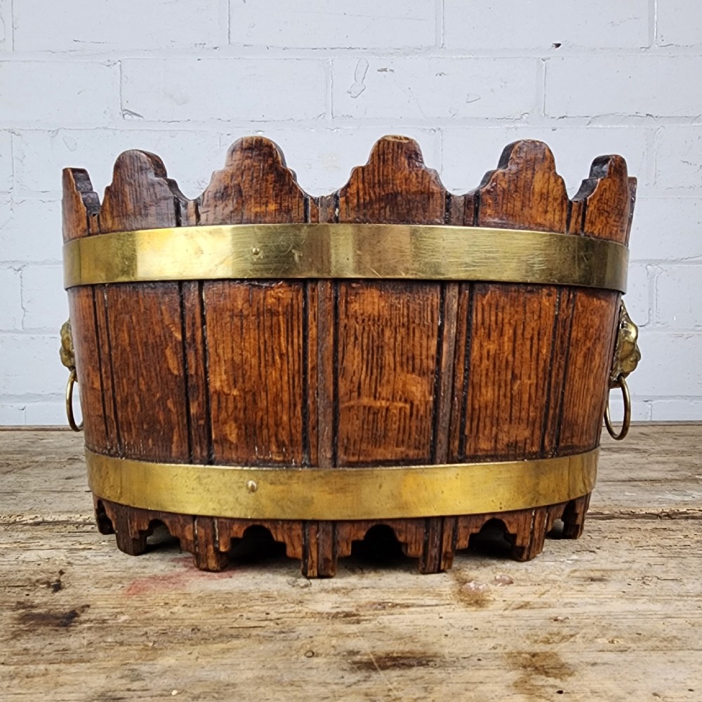 Georgian Oak Monteith Bowl - Early 19th Century View VII