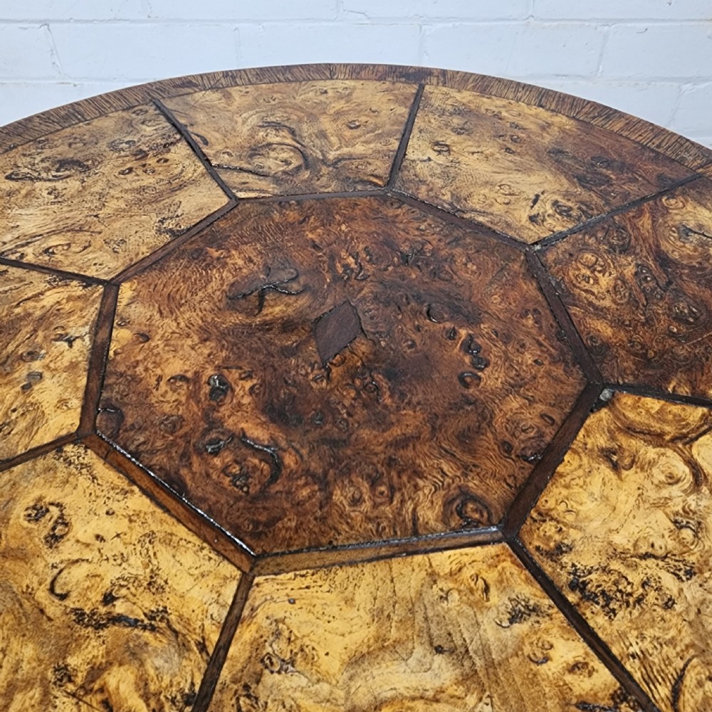 19th Century Mahogany and Walnut Occasional Table View II