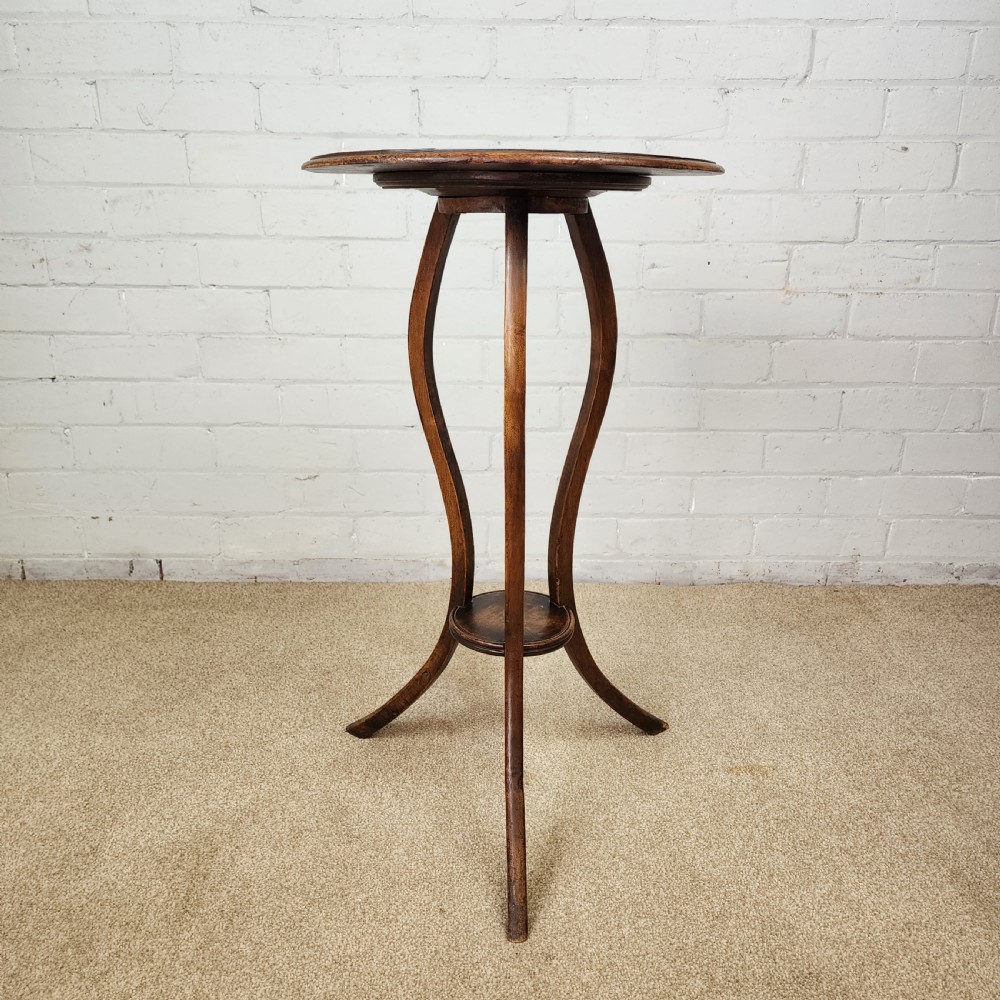 19th Century Mahogany and Walnut Occasional Table View V