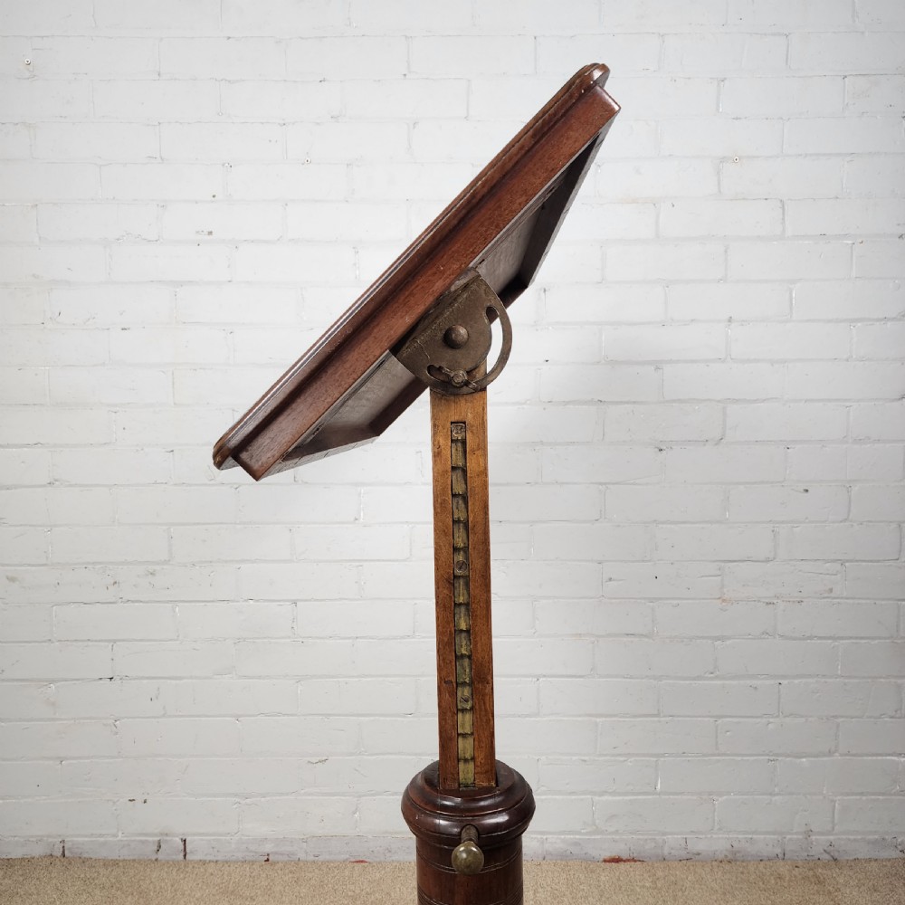 Edwardian Reading Table in Mahogany View III