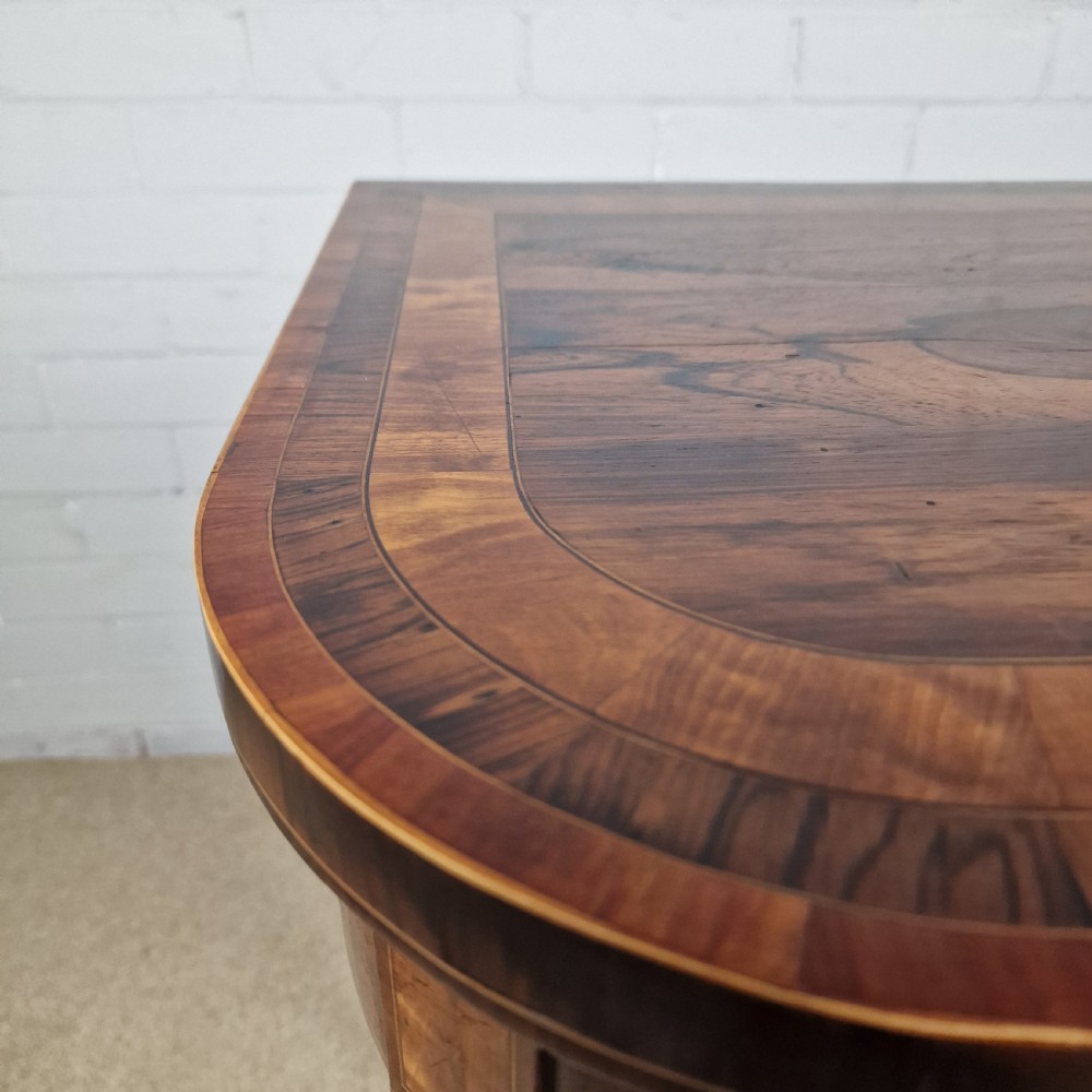 A Regency Period Rosewood Folding Card Table View XV