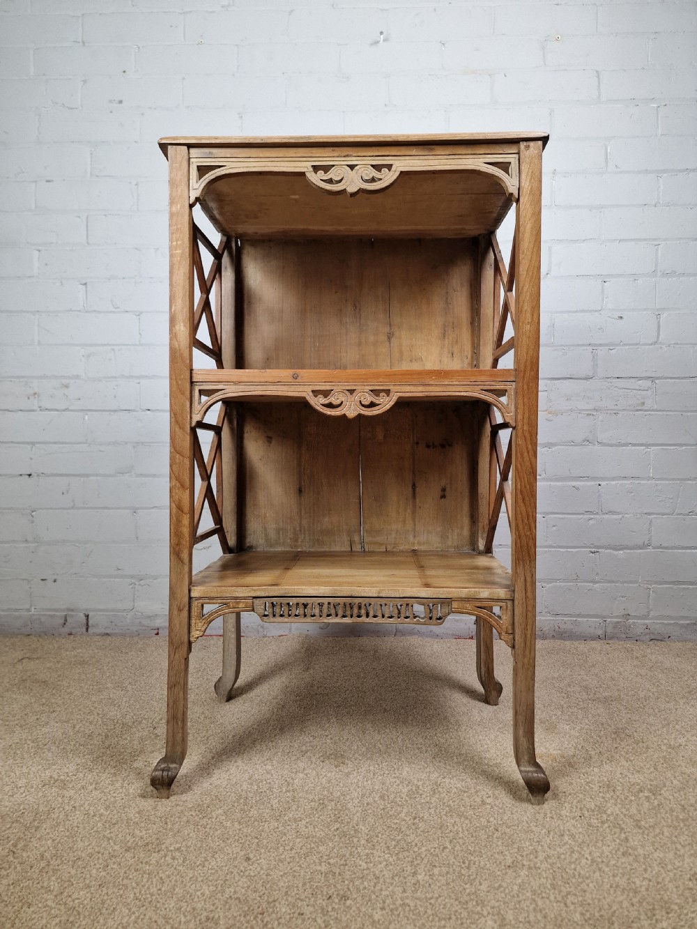 A Vintage Pine Three Tier Whatnot View II