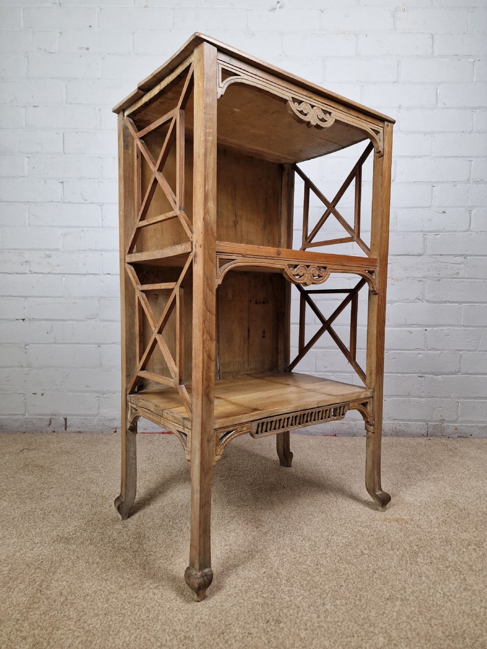 A Vintage Pine Three Tier Whatnot View III