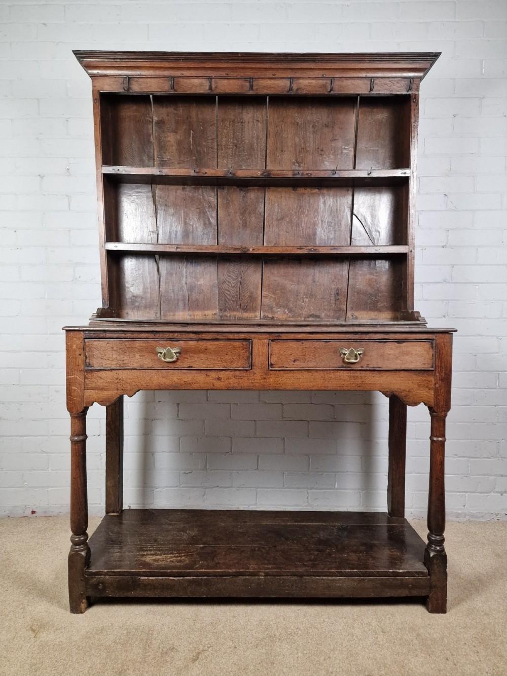 Antique Oak Dresser - Georgian Late 18th/ Early 19th Century.