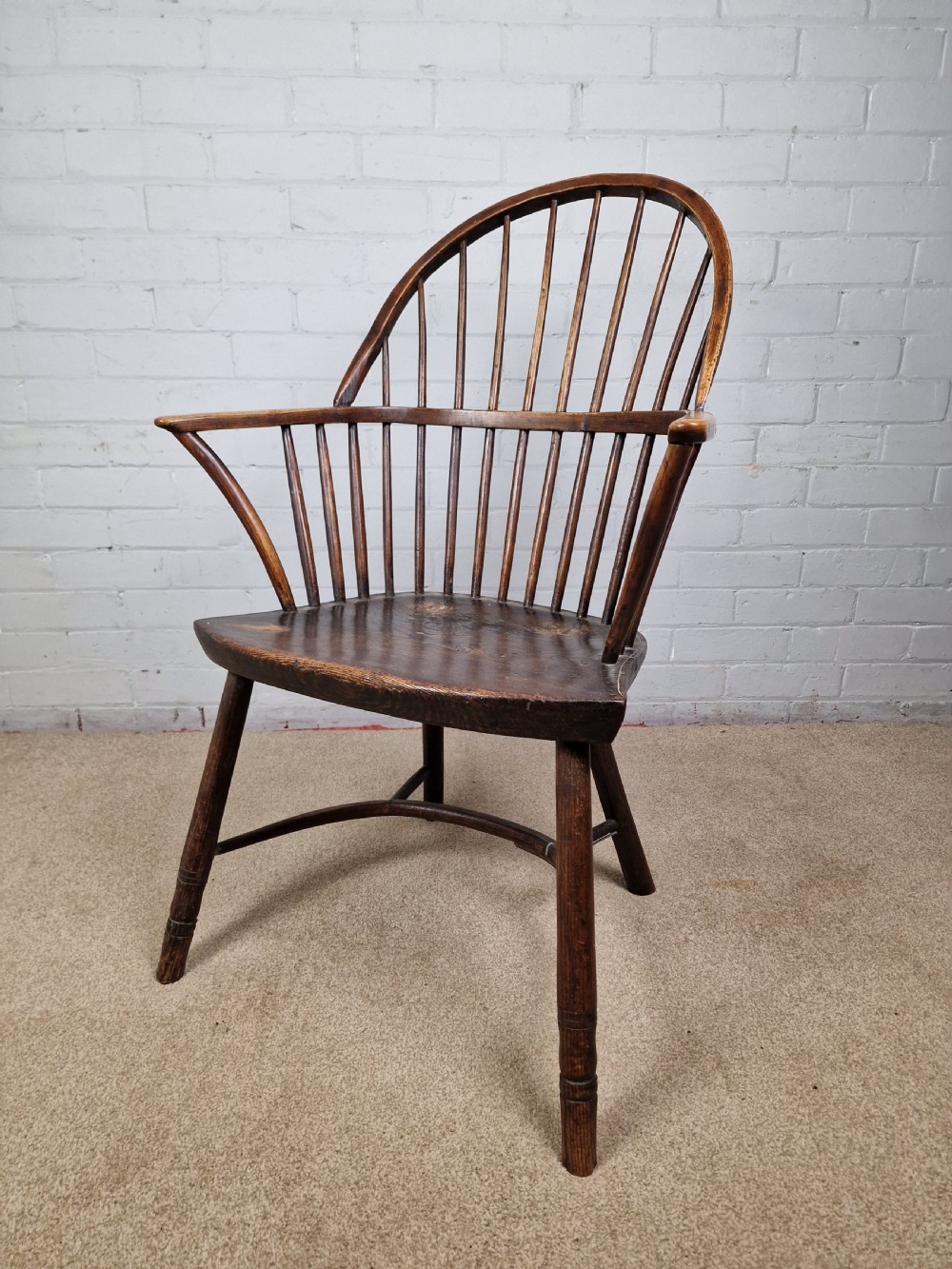 Windsor Chair in Ash and Elm - Early 19th Century (Circa 1806)