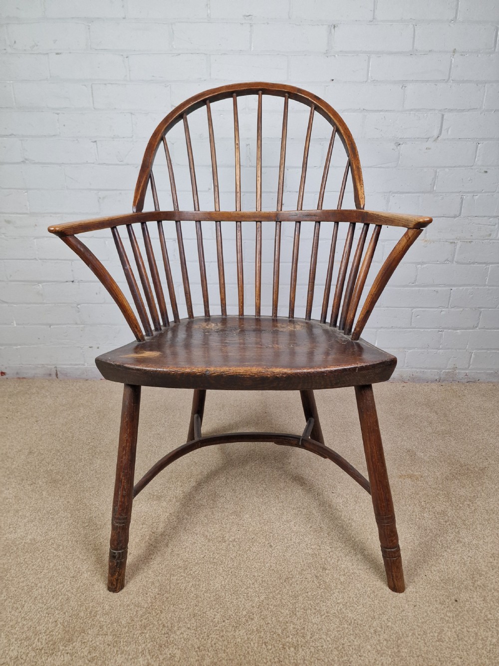 Windsor Chair in Ash and Elm - Early 19th Century (Circa 1806) View II