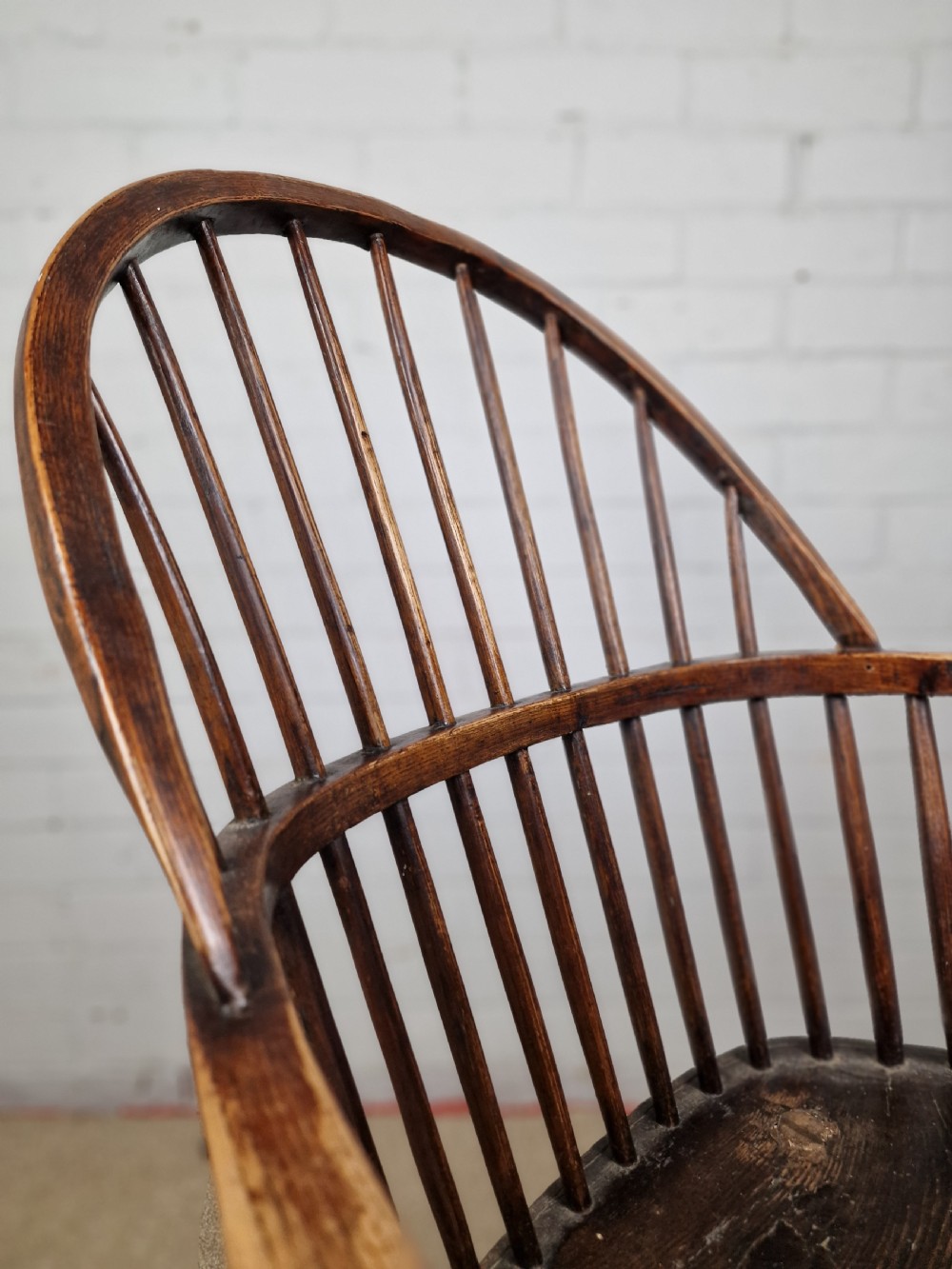 Windsor Chair in Ash and Elm - Early 19th Century (Circa 1806) View VI