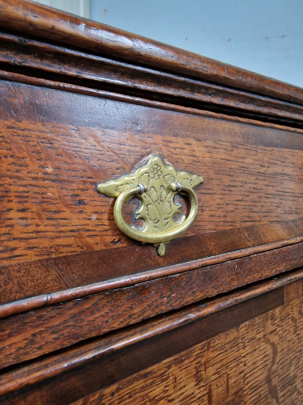 Antique Oak Dresser - George III (Circa 1800). View VII