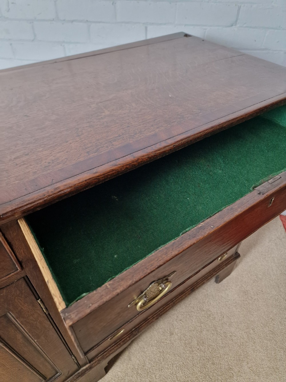 Antique Oak Dresser - George III (Circa 1800). View X