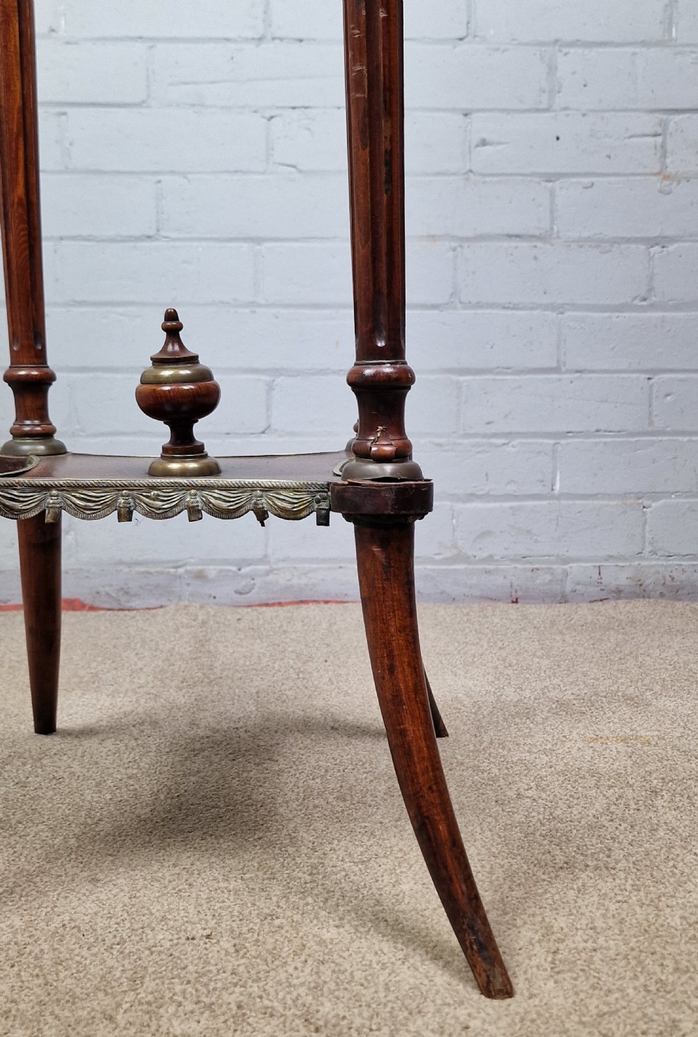 Antique French Plant Stand / Jardiniere - Mid 19th Century View V