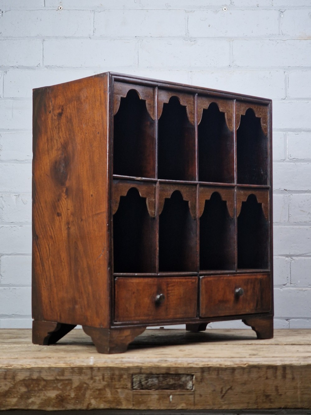 A Small George II Walnut Cabinet - Mid 18th Century View III