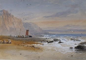 James Burrell Smith Hastings Watercolour