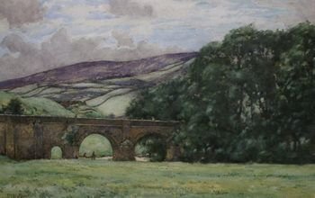 John Dobby Walker Grassington Yorkshire Watercolour