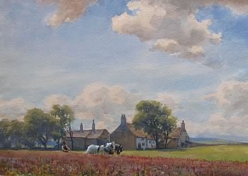 George Hamilton Constantine "Steven Hill, Yorkshire", Watercolour
