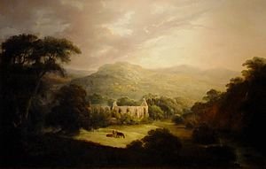 Abbey Ruins 
Oil on Canvas