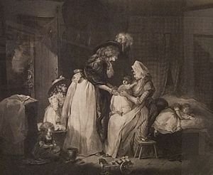 George Morland Fine Old Mezzotint